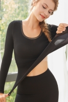 Tricot de peau Noir